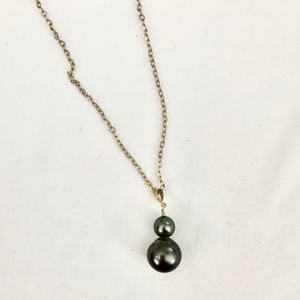 Black Pearl Ipu Necklace